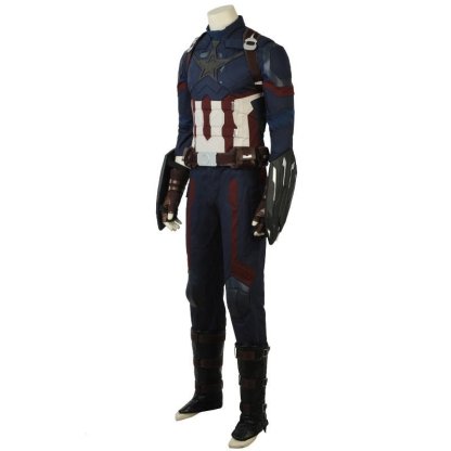 Captain America Steve Rogers Infinity War Cosplay Costume | Astricos-Astricos