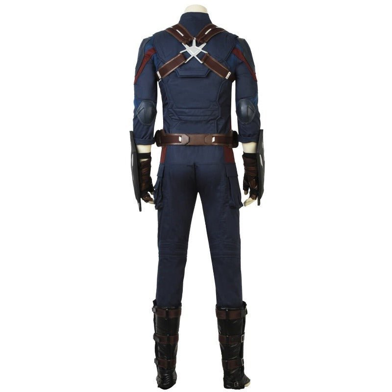 Captain America Steve Rogers Infinity War Cosplay Costume | Astricos-Astricos
