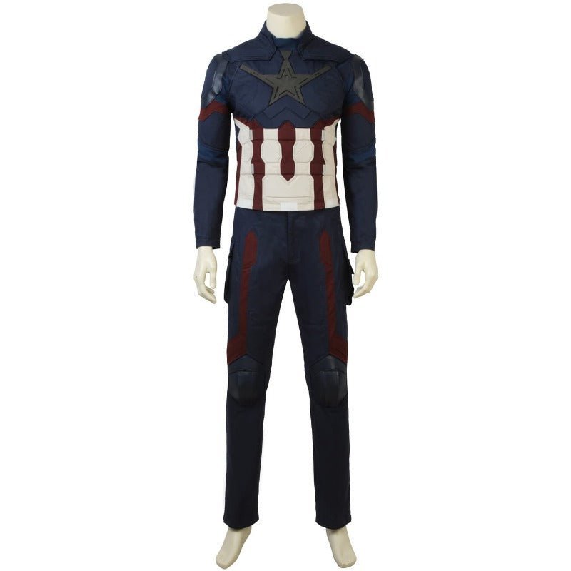 Captain America Steve Rogers Infinity War Cosplay Costume | Astricos-Astricos