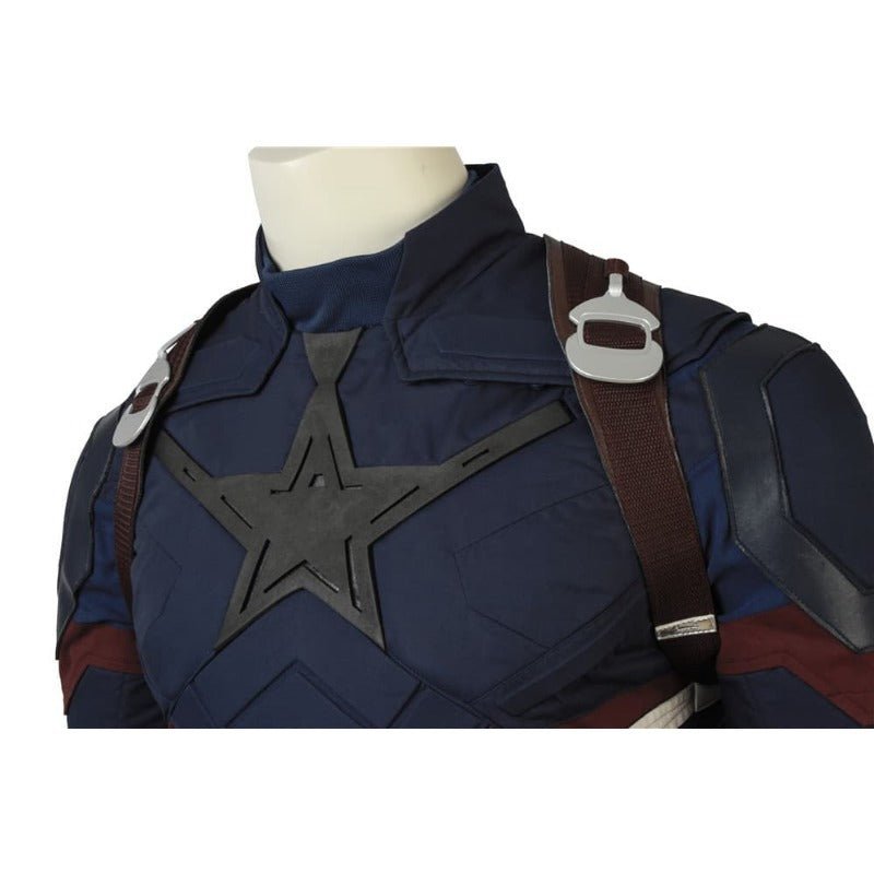 Captain America Steve Rogers Infinity War Cosplay Costume | Astricos-Astricos