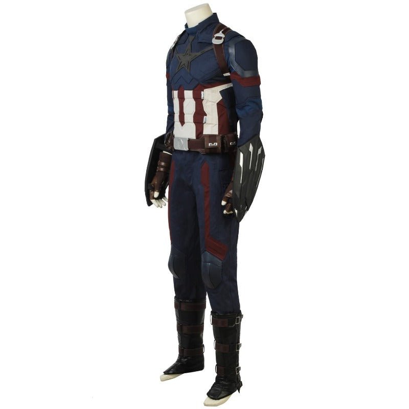 Captain America Steve Rogers Infinity War Cosplay Costume | Astricos-Astricos