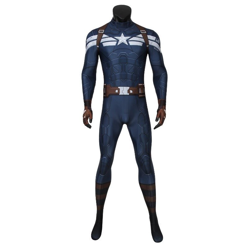 Captain America Winter Soldier Digital Printed Cosplay Costume for Fans & Cosplay Events - Astricos