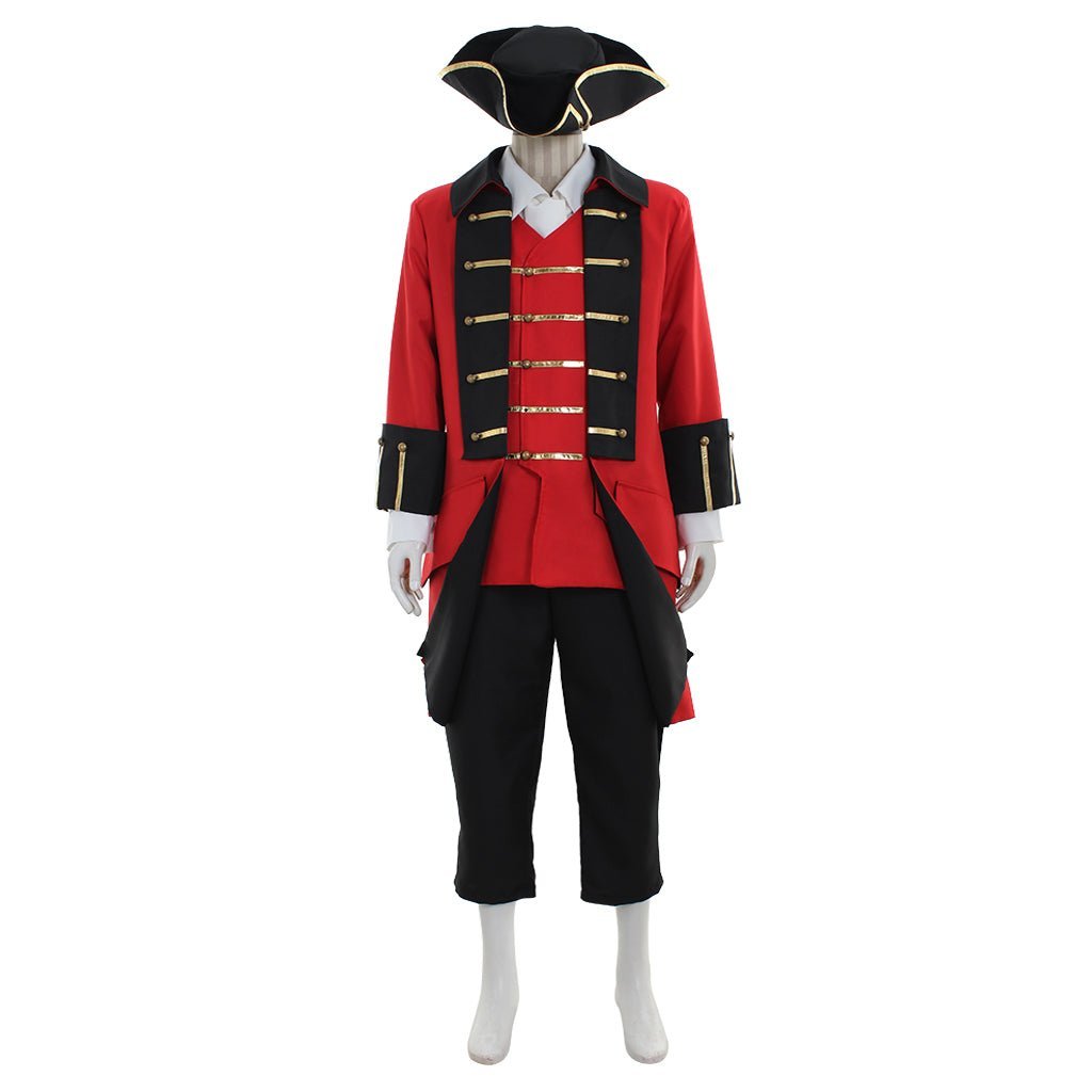 Premium Captain Hook Costume for Halloween & Cosplay | Astricos-Astricos