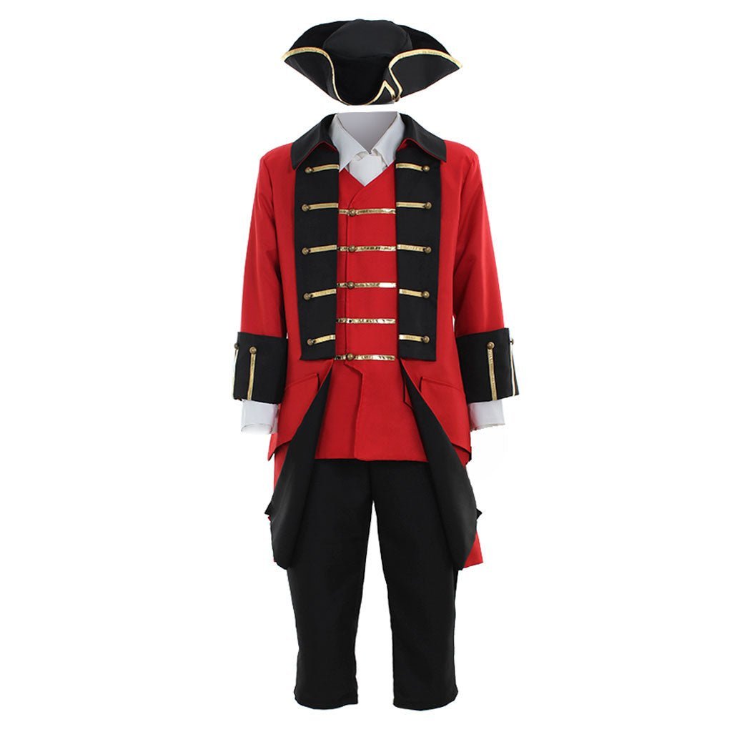 Premium Captain Hook Costume for Halloween & Cosplay | Astricos-Astricos