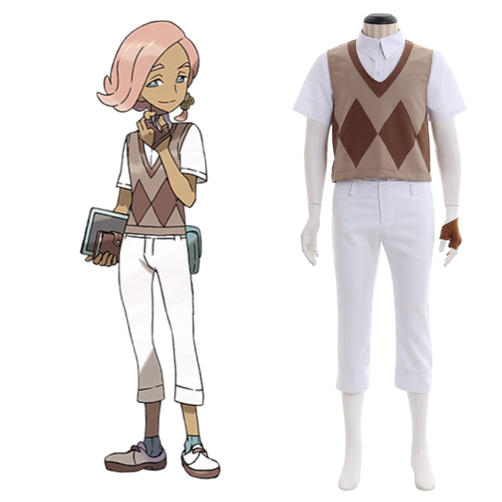 Captain Ilima Cosplay Costume – Premium Pokémon Sun and Moon Anime Outfit-Astricos