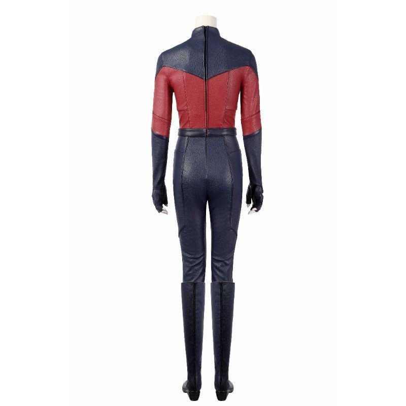Captain Marvel 2 Carol Danvers Leather Cosplay Costume Suit for Halloween - Astricos