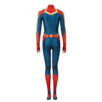 Captain Marvel Digital Printed Cosplay Costume - Official Marvel Superhero Outfit-Astricos