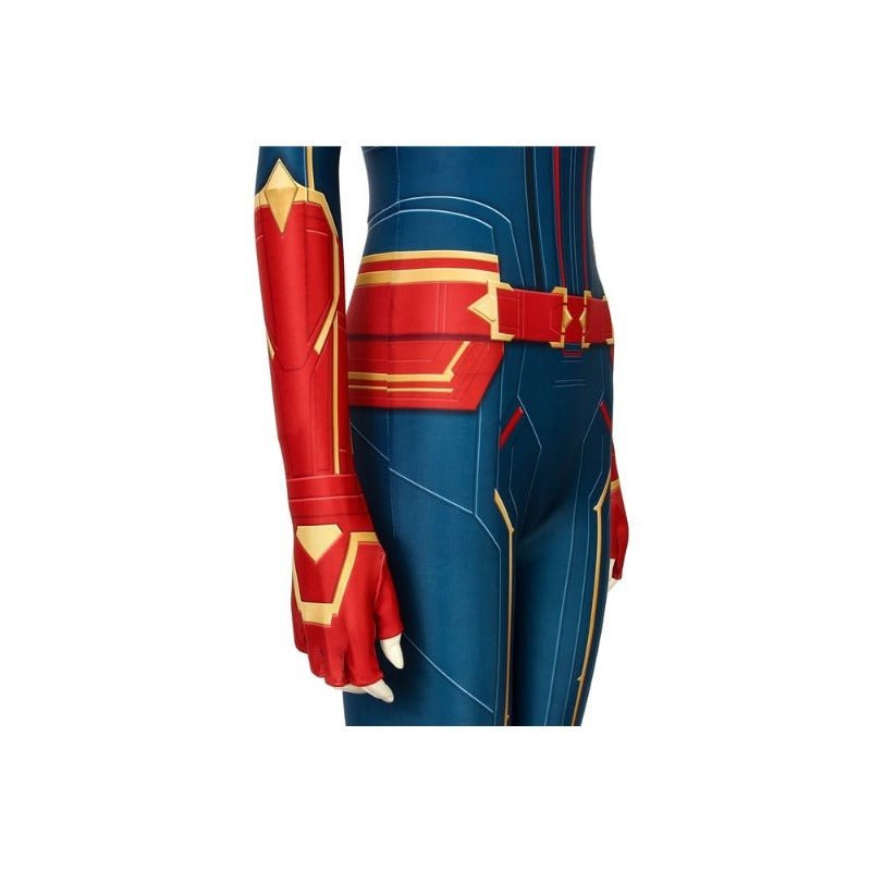 Captain Marvel Digital Printed Cosplay Costume - Official Marvel Superhero Outfit-Astricos