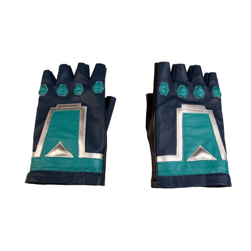 Captain Marvel Starforce Turquoise PU Leather Cosplay Costume | Astricos-Astricos