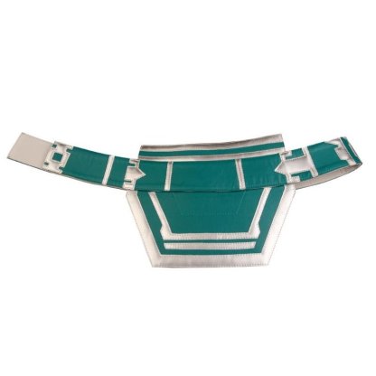 Captain Marvel Starforce Turquoise PU Leather Cosplay Costume | Astricos-Astricos