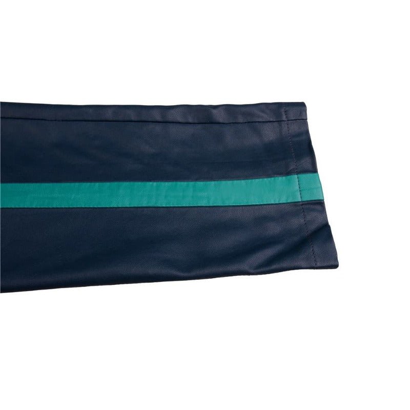 Captain Marvel Starforce Turquoise PU Leather Cosplay Costume | Astricos-Astricos