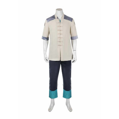 Mortal Kombat 1 Raiden Cosplay Costume Full Set - Thunder God Battle Uniform for Halloween & Cosplay Events-Astricos