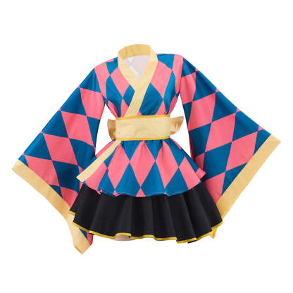 Howl’s Moving Castle Kimono Cosplay Costume – Elegant Anime Outfit for Fans-Astricos