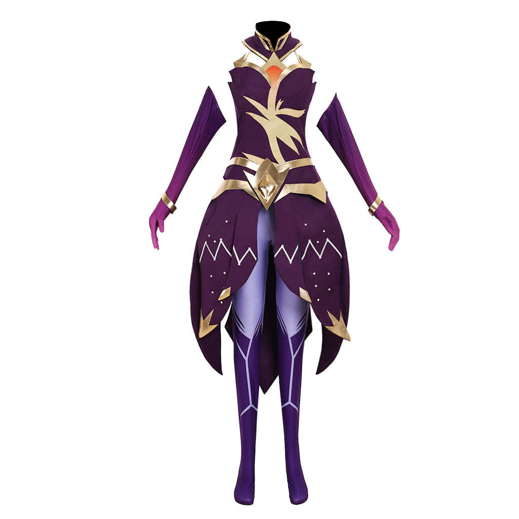 Luxanna Crownguard Cosplay Costume - Lady of Luminosity Battle Uniform | Astricos-Astricos