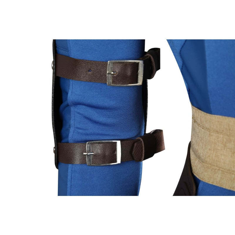 Fallout Overseer Hank Cosplay Costume for Men - Halloween & Carnival Suit-Astricos