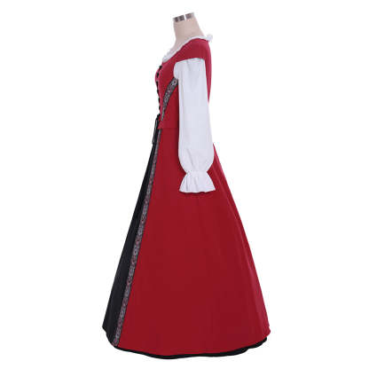 Medieval Renaissance Viking Princess Dress - Women's Gothic Victorian Costume-Astricos
