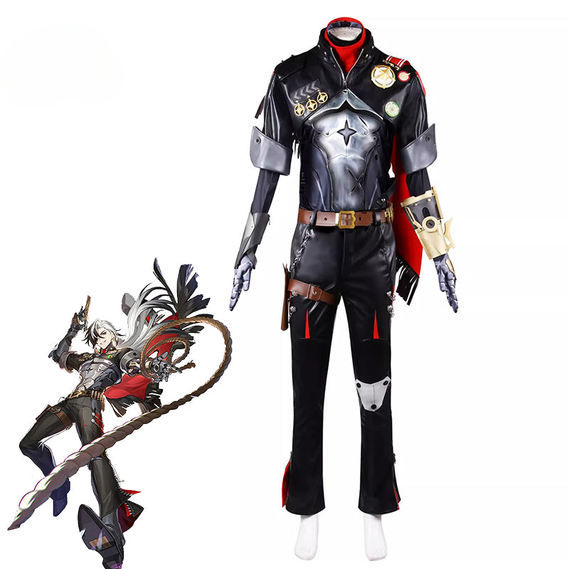 Honkai Star Rail Boothill Cosplay Costume - Cyborg Cowboy Outfit for Men-Astricos