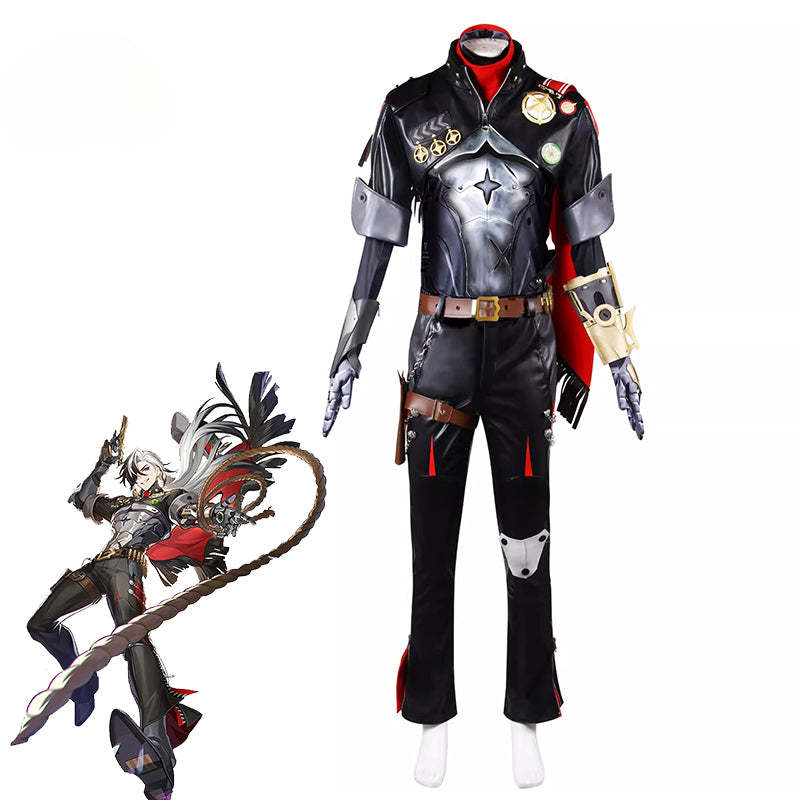 Honkai Star Rail Boothill Cosplay Costume - Cyborg Cowboy Outfit for Men-Astricos