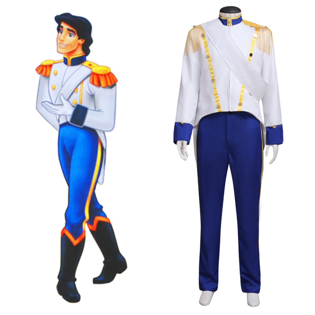Disney Prince Cosplay Costume Series - Aladdin, Prince Eric, Hans & More | Astricos-Astricos