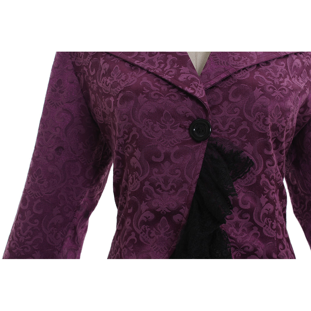 Victorian Renaissance Retro Lace Jacket for Women - Steampunk Medieval Noble Princess Costume-Astricos