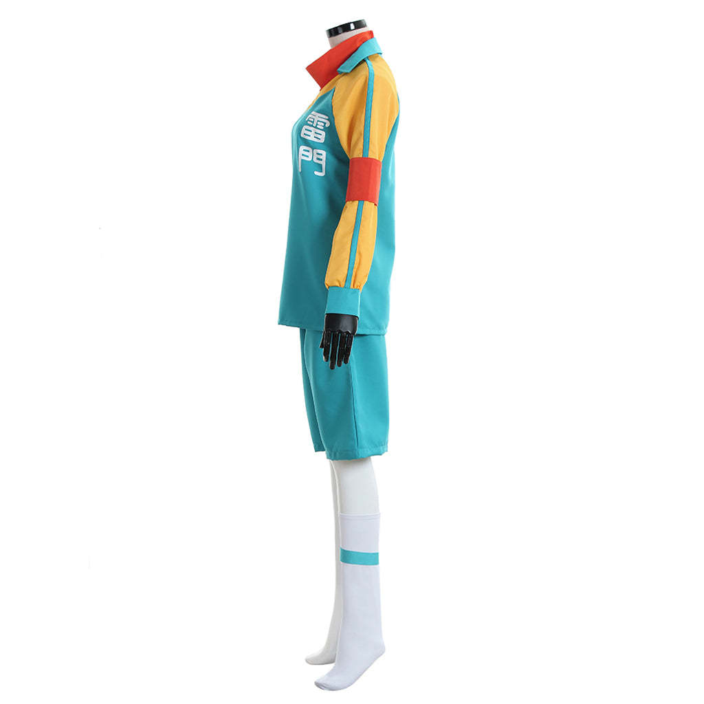 Inazuma Eleven Mamoru Endou Mark Evans Authentic Sports Jersey Cosplay Costume-Astricos