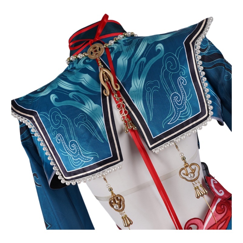 Yuzuki Wakamugi Cosplay Costume - Bang Dream Ave Mujica Anime Character Outfit-Astricos