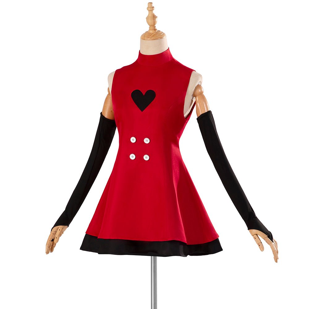 Charlie Morningstar Cosplay Costume from Hazbin Hotel, Princess of Hell Outfit - Astricos