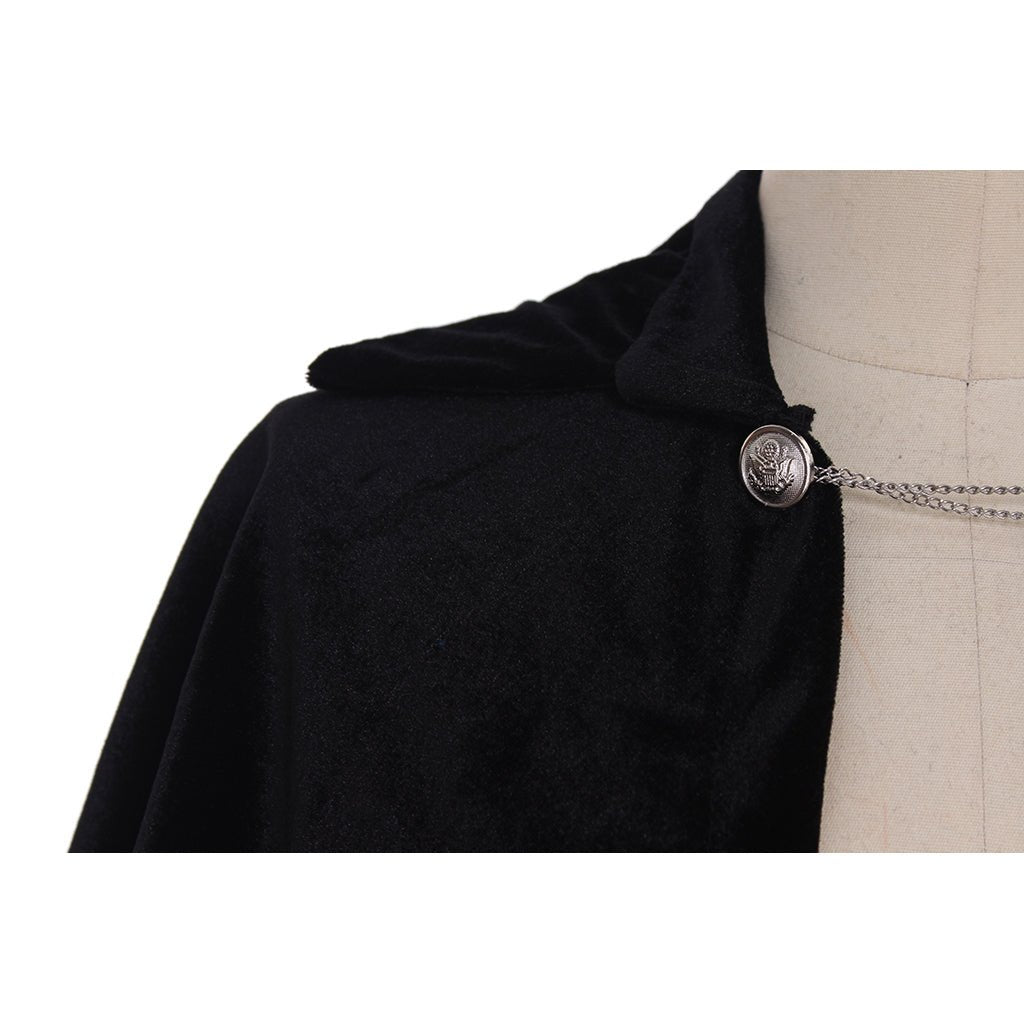 Child Unisex Black Canary Vampire Demon Cape - Halloween & Cosplay Costume-Astricos