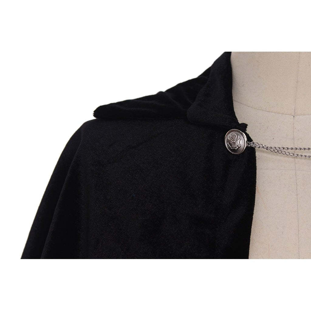 Child Unisex Black Canary Vampire Demon Cape - Halloween & Cosplay Costume-Astricos
