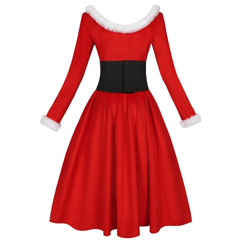 Christmas Cosplay Costume - Red Dress for House Party & Events | Astricos-Astricos