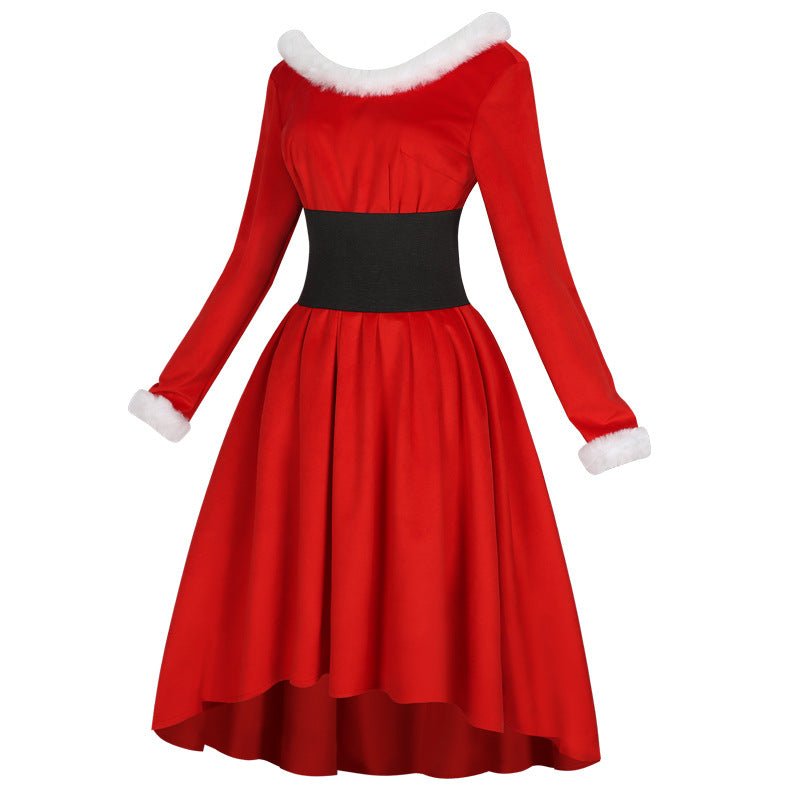Christmas Cosplay Costume - Red Dress for House Party & Events | Astricos-Astricos