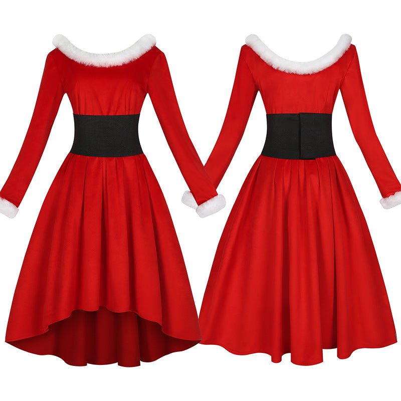 Christmas Cosplay Costume - Red Dress for House Party & Events | Astricos-Astricos