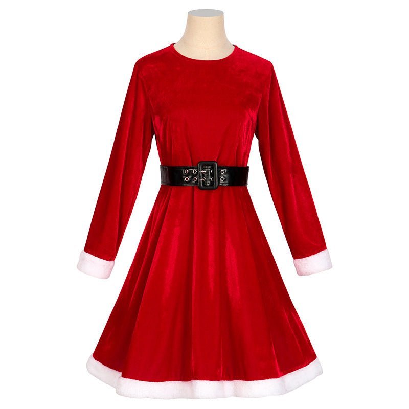 Festive Christmas Uniform Set - Complete Cosplay Costume for Holiday Events-Astricos