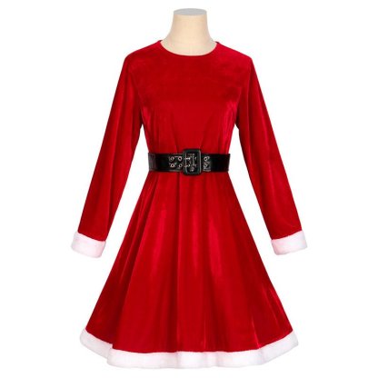Festive Christmas Uniform Set - Complete Cosplay Costume for Holiday Events-Astricos