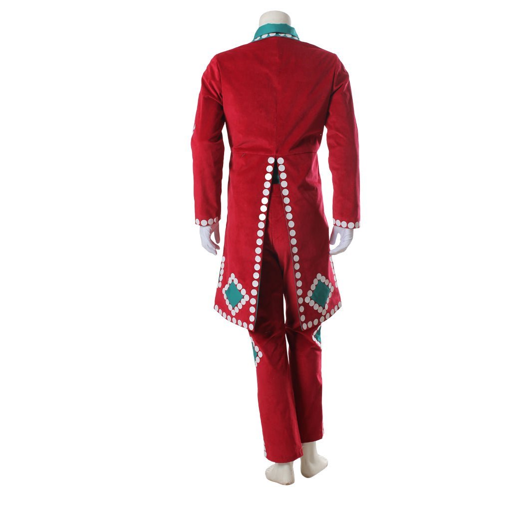 Custom Santa-Inspired Christmas Red Uniform Men's Movie Cosplay Costume | Astricos-Astricos