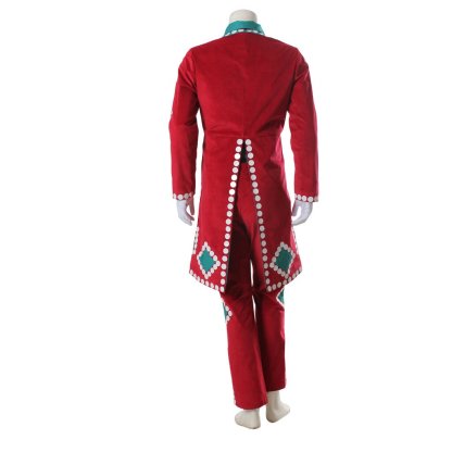 Custom Santa-Inspired Christmas Red Uniform Men's Movie Cosplay Costume | Astricos-Astricos