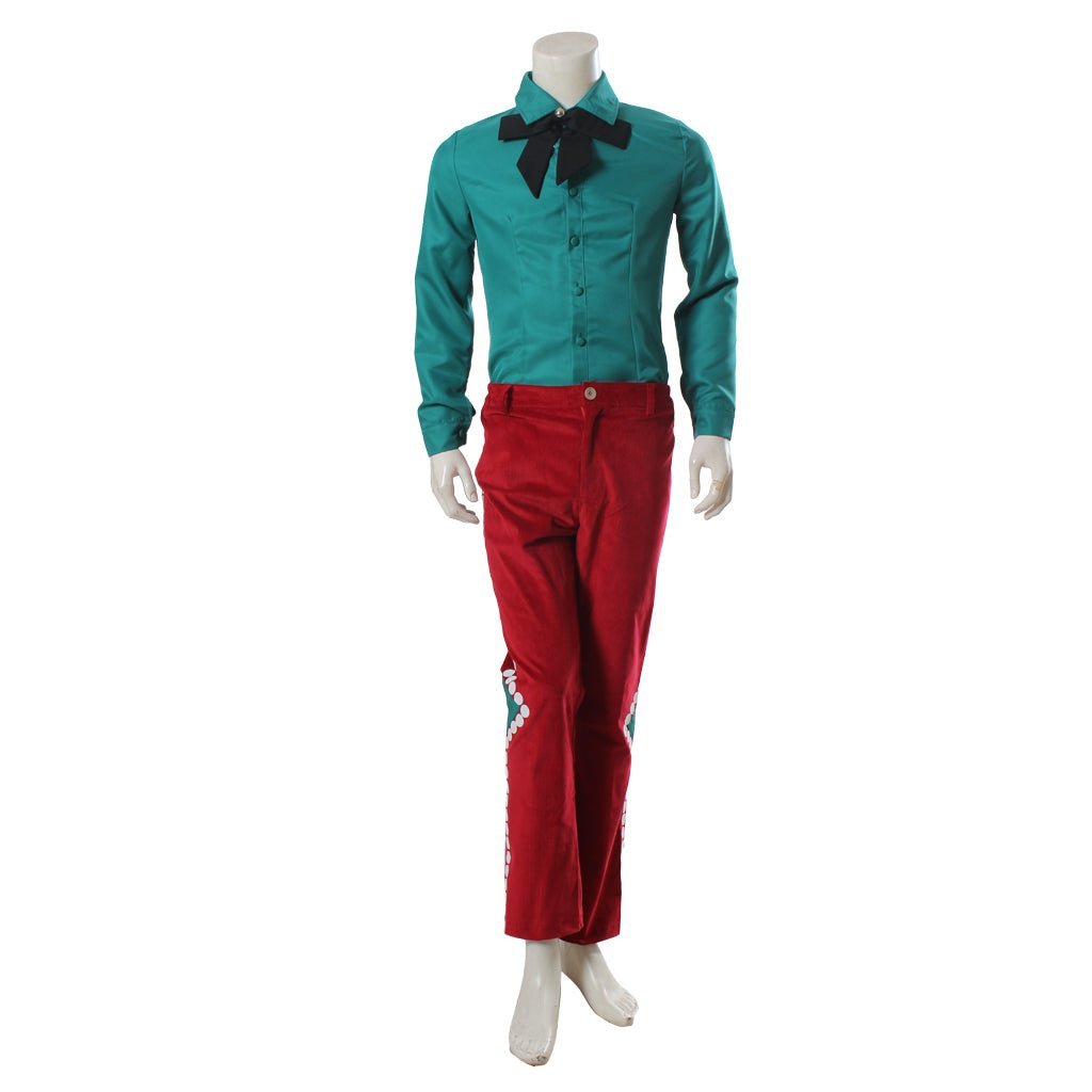 Custom Santa-Inspired Christmas Red Uniform Men's Movie Cosplay Costume | Astricos-Astricos