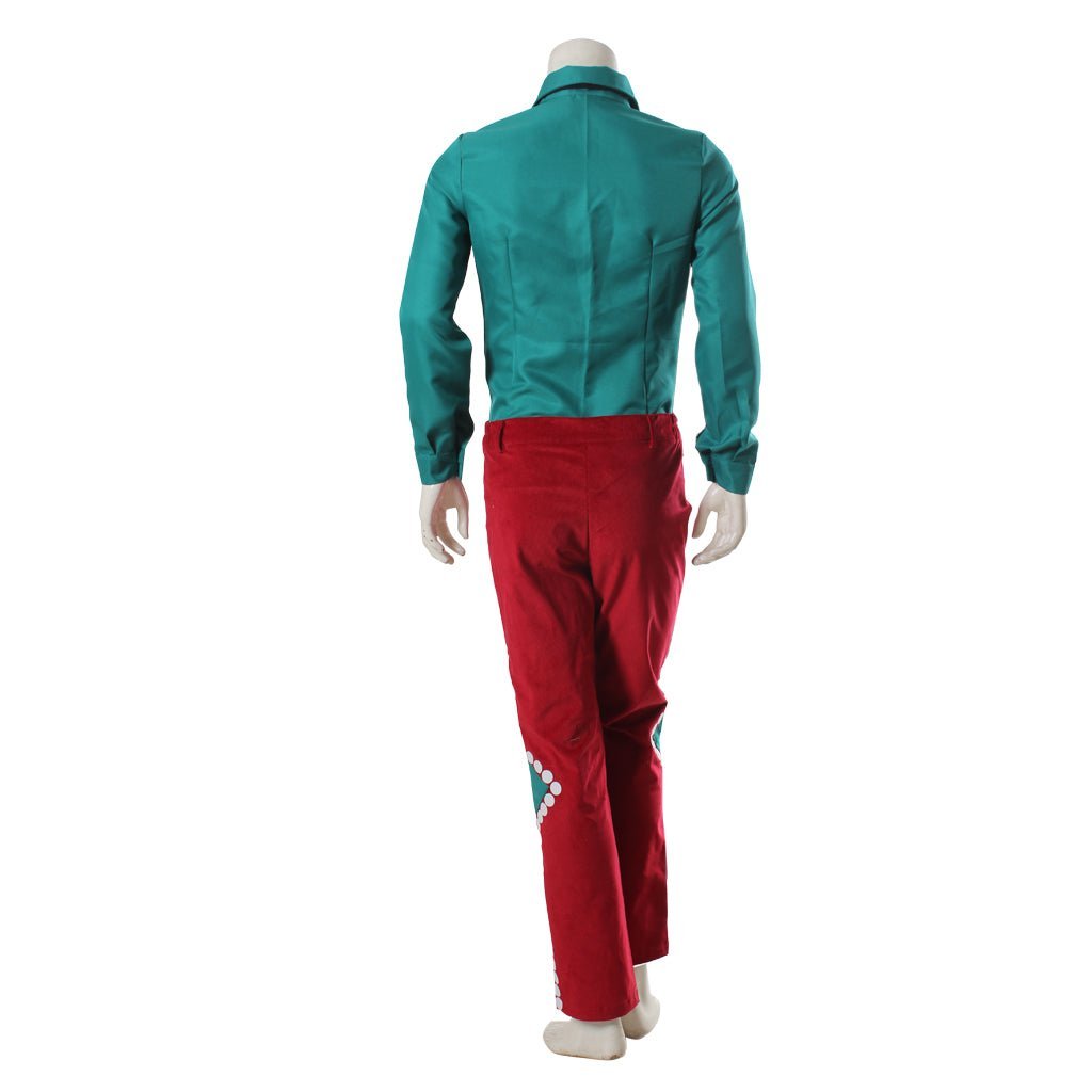 Custom Santa-Inspired Christmas Red Uniform Men's Movie Cosplay Costume | Astricos-Astricos