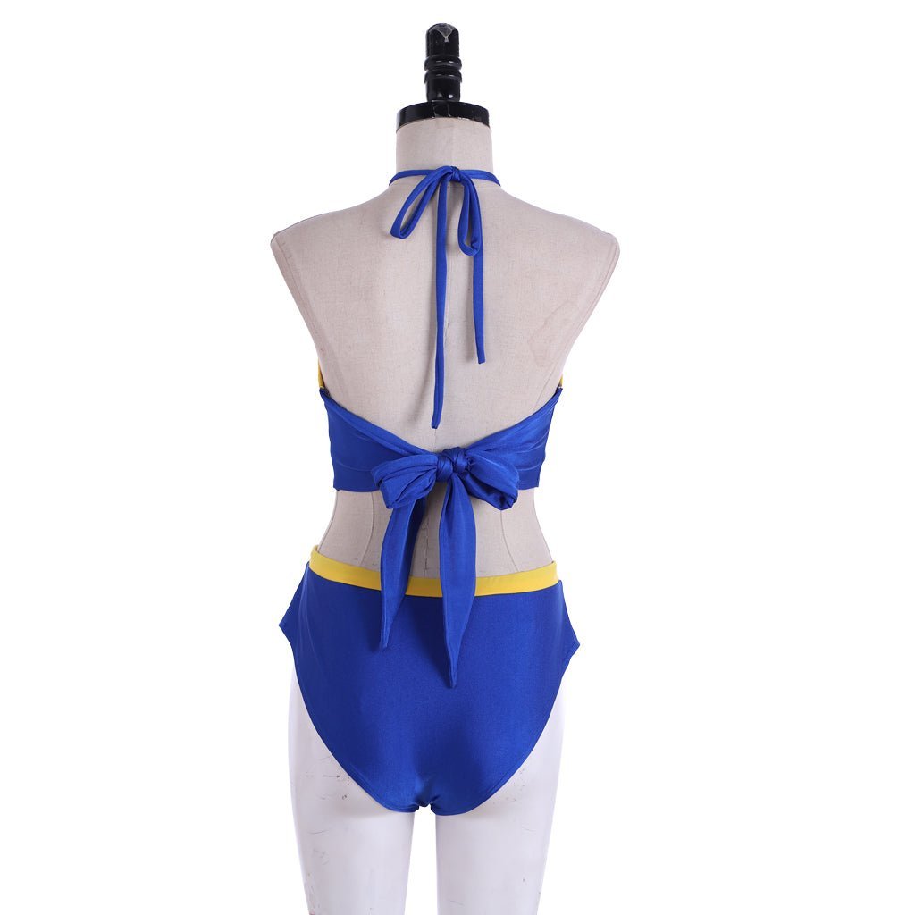 Chun-Li Cosplay Costume - Blue Sexy Fighting Outfit | Street Fighter Cosplay | Astricos-Astricos