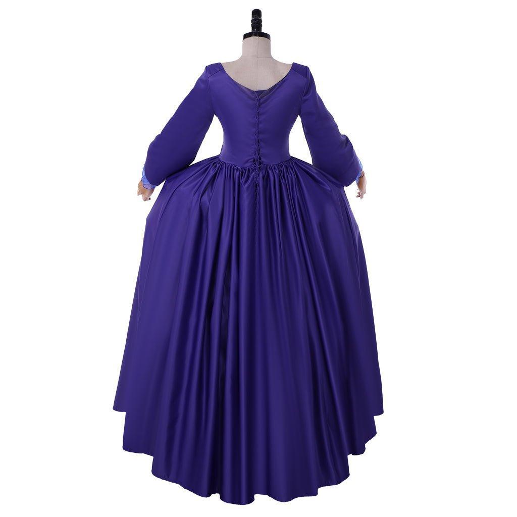Claire Fraser Blue Ball Gown Cosplay Costume Dress | Outlander Historical Outfit-Astricos