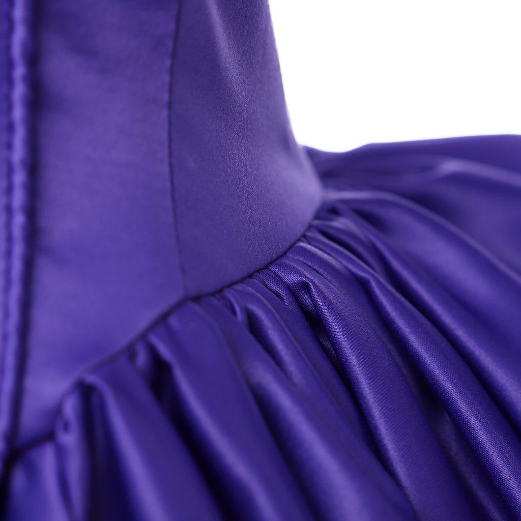 Claire Fraser Blue Ball Gown Cosplay Costume Dress | Outlander Historical Outfit-Astricos