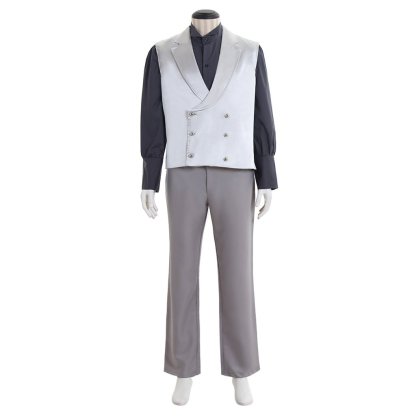 Men's Classic Bram Stoker Dracula Cosplay Costume – Full Set Vampire Suit-Astricos