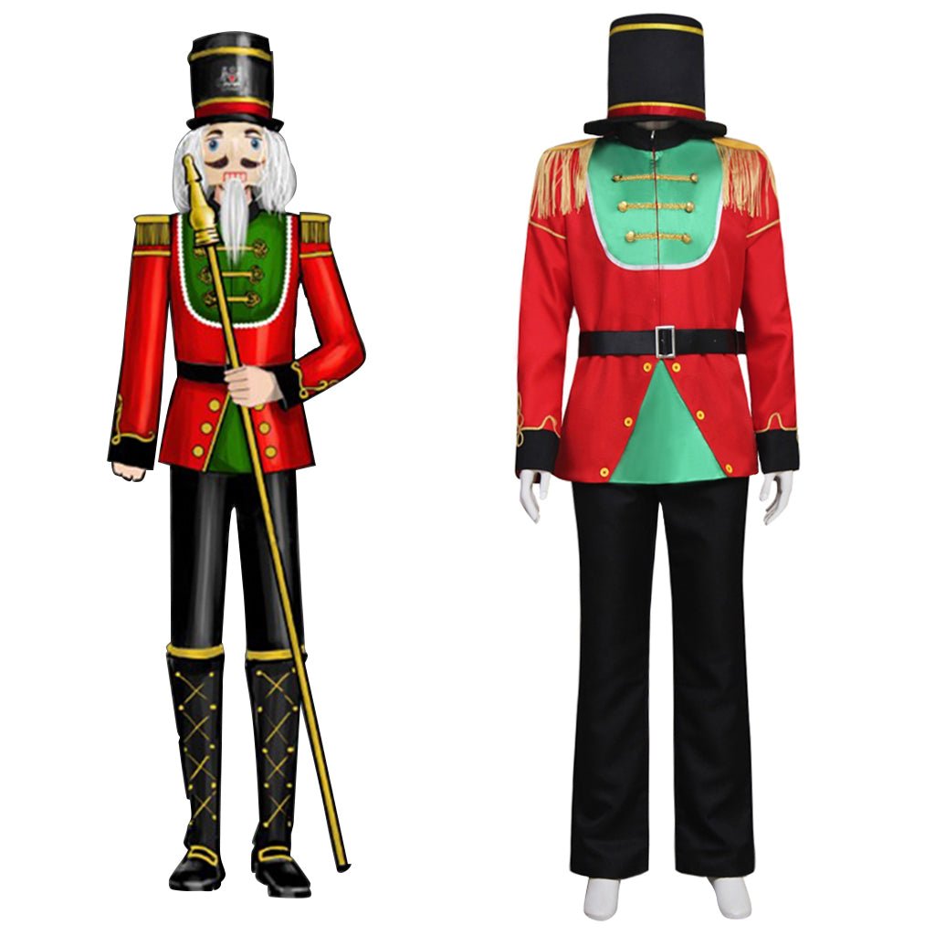 Nutcracker Soldier Costume for Adults - Premium Holiday Ballet & Christmas Outfit-Astricos