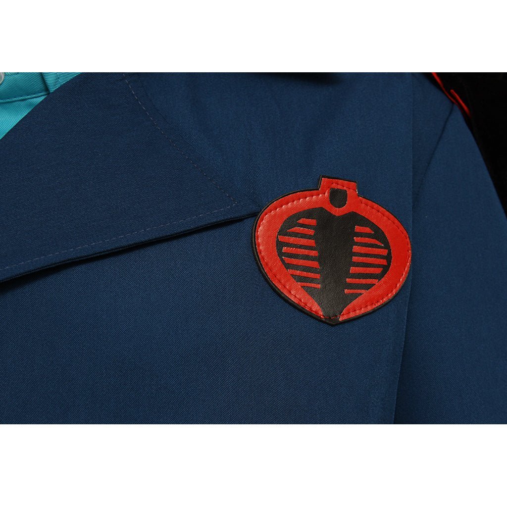 Premium Cobra Commander Cosplay Costume with Cloak - High-Quality Material | Astricos-Astricos