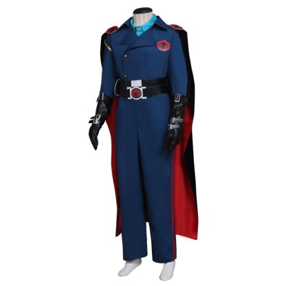 Premium Cobra Commander Cosplay Costume with Cloak - High-Quality Material | Astricos-Astricos