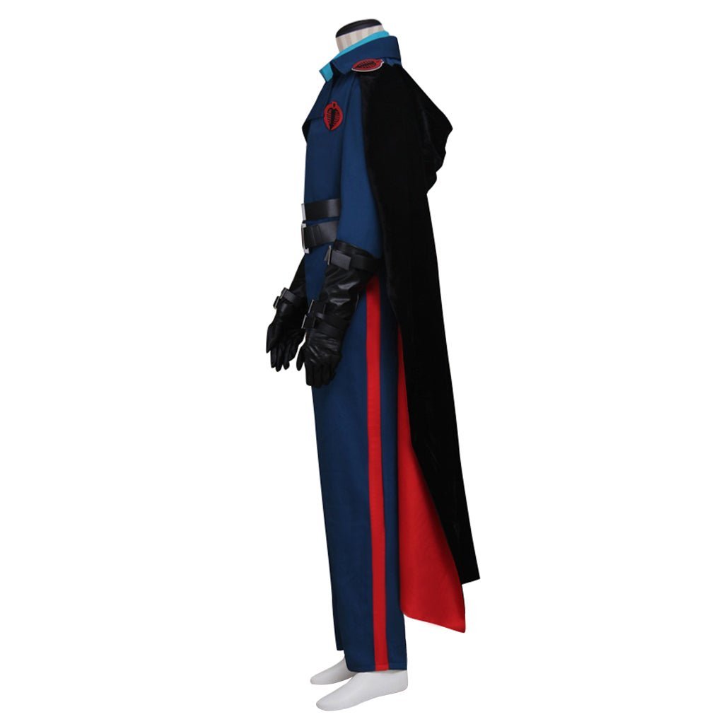 Premium Cobra Commander Cosplay Costume with Cloak - High-Quality Material | Astricos-Astricos