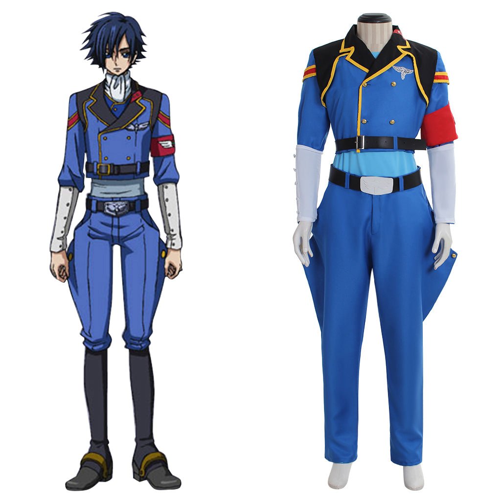 Code Geass GAIDEN Akito Cosplay Costume - Authentic Military Uniform Replica-Astricos