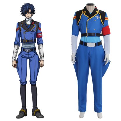 Code Geass GAIDEN Akito Cosplay Costume - Authentic Military Uniform Replica-Astricos