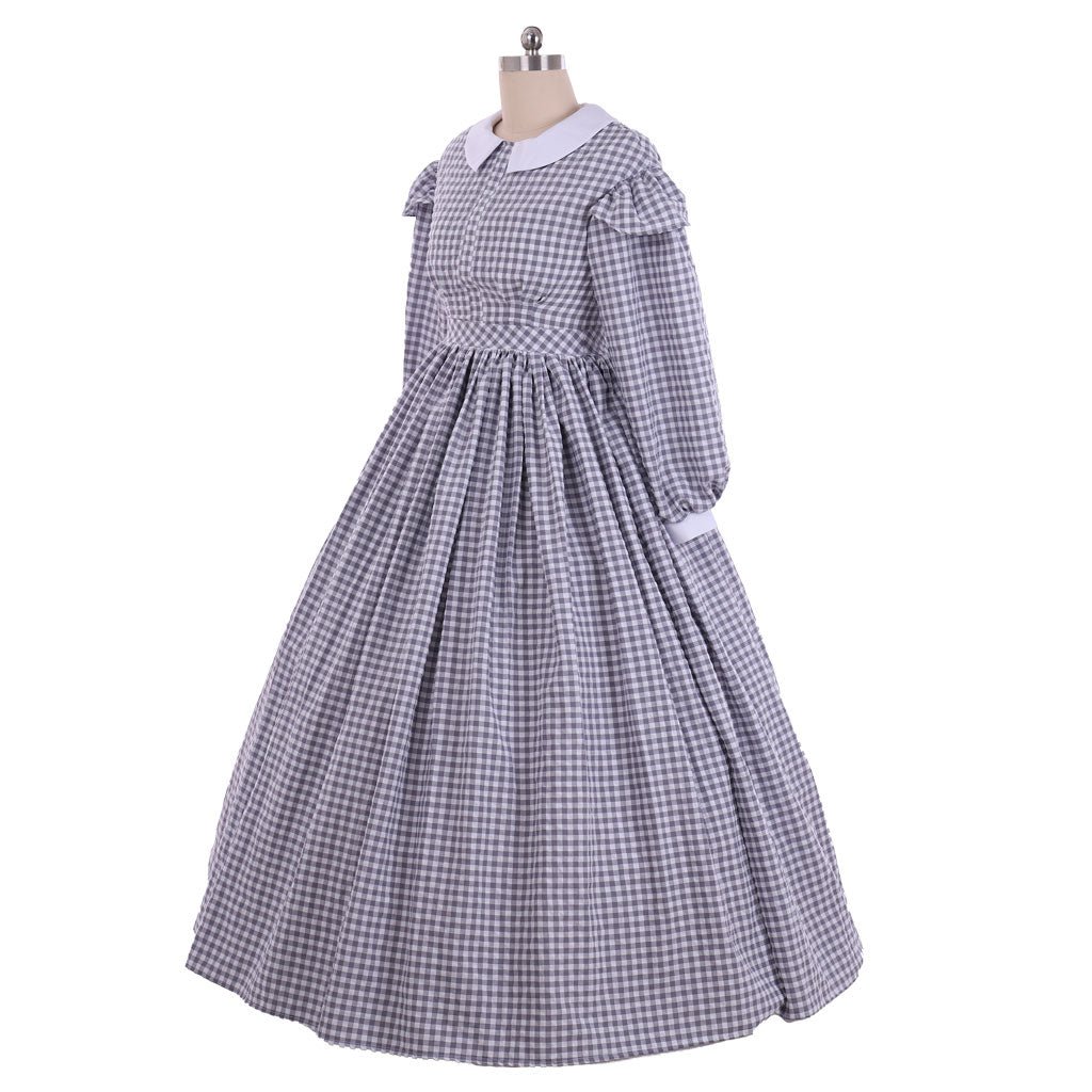 Victorian 1860s Southern Belle Ball Gown - Colonial Village Woman Costume | Civil War Dickens Dress-Astricos