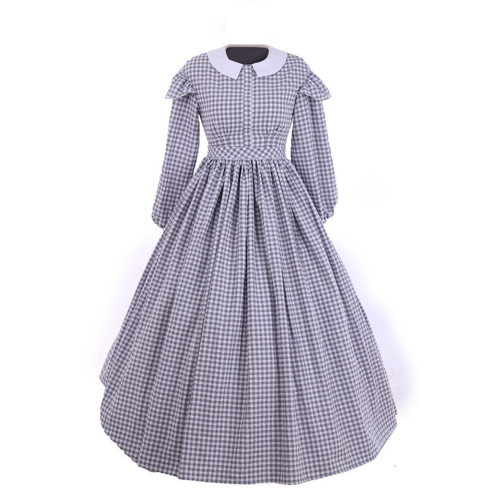 Victorian 1860s Southern Belle Ball Gown - Colonial Village Woman Costume | Civil War Dickens Dress-Astricos